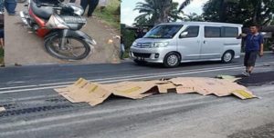 Tubuh Pengendara Motor Di Binjai, Sumatera Utara, Hancur Terlindas Truk Tronton